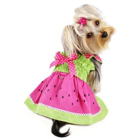 Juicy Watermelon Sundress with Large D-ring - M