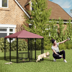 Prevue Pet Products Playpen Mat/Cover for PP (Option: Red small)