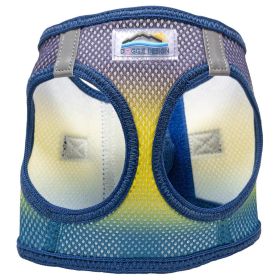 American River Choke Free Dog Harness Ombre Collection (Color: Cosmic Splash, size: 2X/3X-Large)