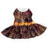 apFall Leaves Harness Dress With Matching Leash
