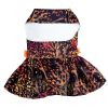 apFall Leaves Harness Dress With Matching Leash
