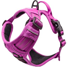 Venture Paw Pull Control Dog Harness (Color: Wild Raspberry, size: X-Small)